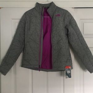 Grey North Face Jacket